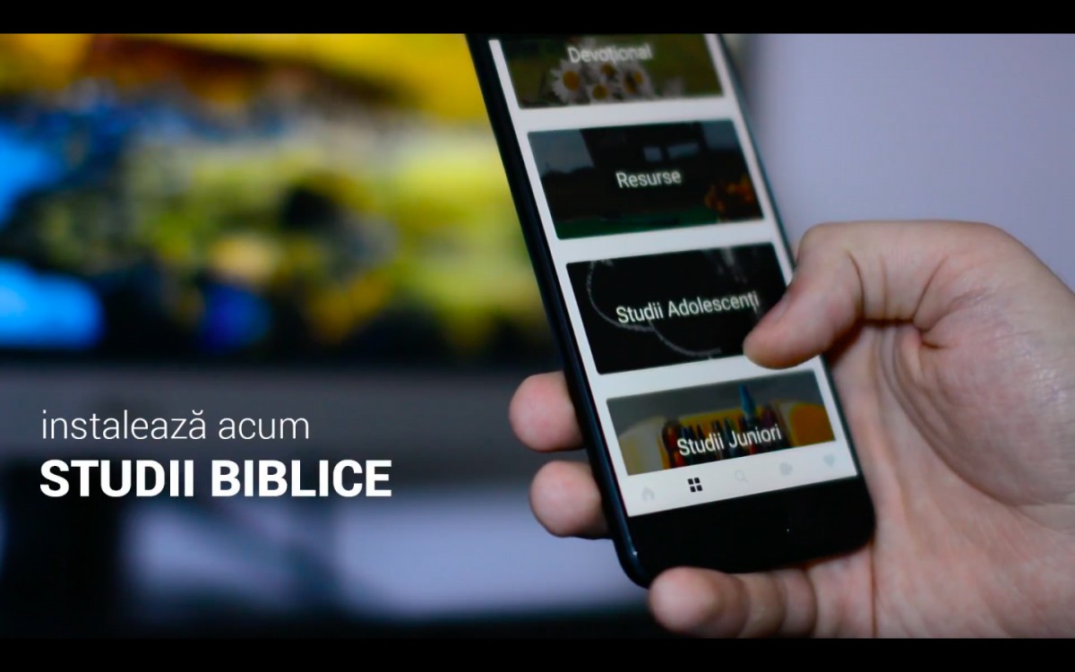 Aplicația Studii Biblice