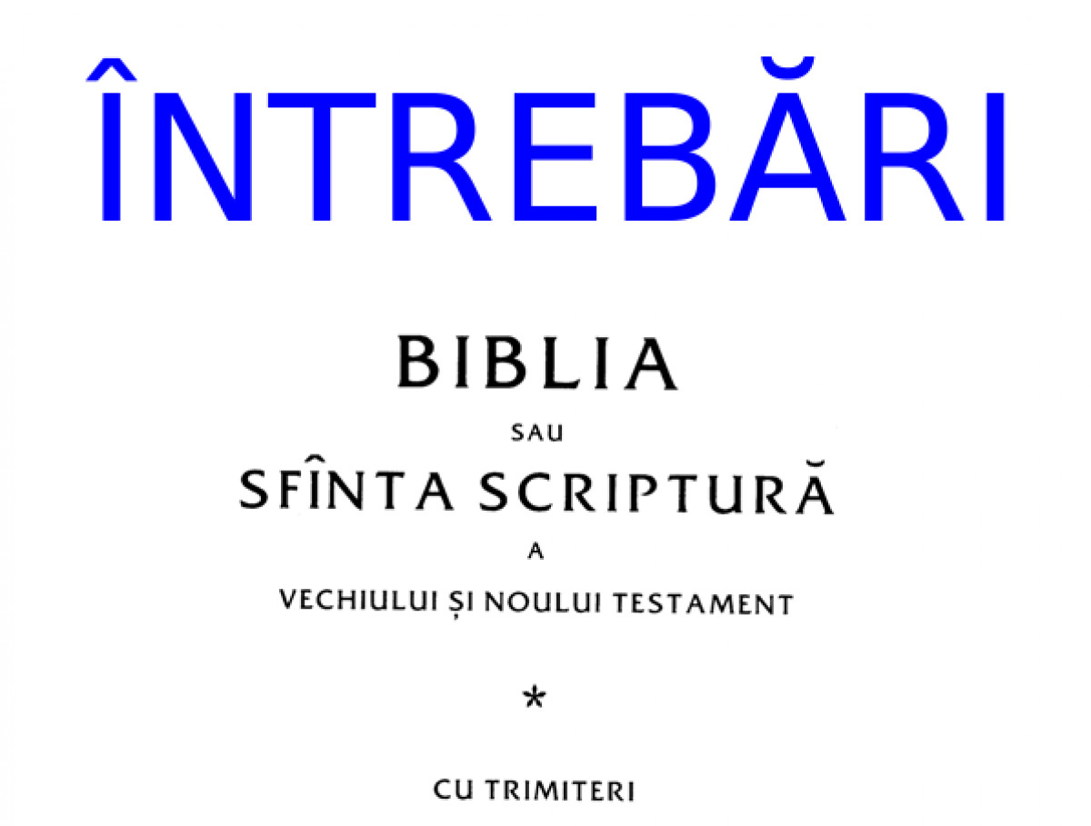 Colecție de peste 15000 de întrebări biblice în format PDF