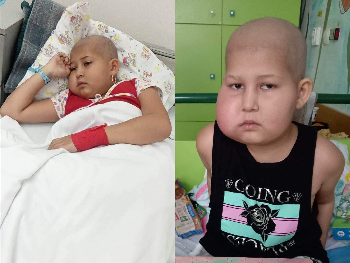 Donează 2 EURO prin SMS. Roxana suferă de CANCER la FAȚĂ recidivă!