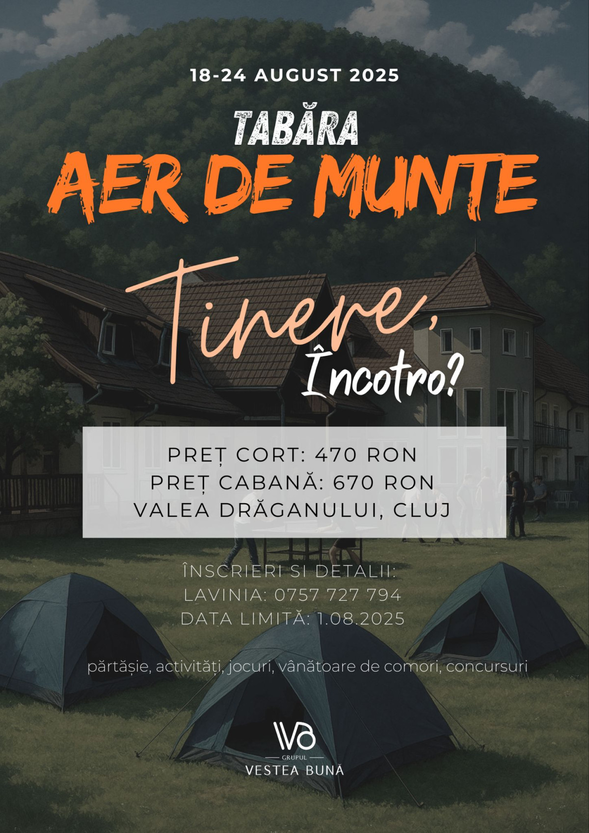 Tabăra Aer de Munte - Tinere, încotro?