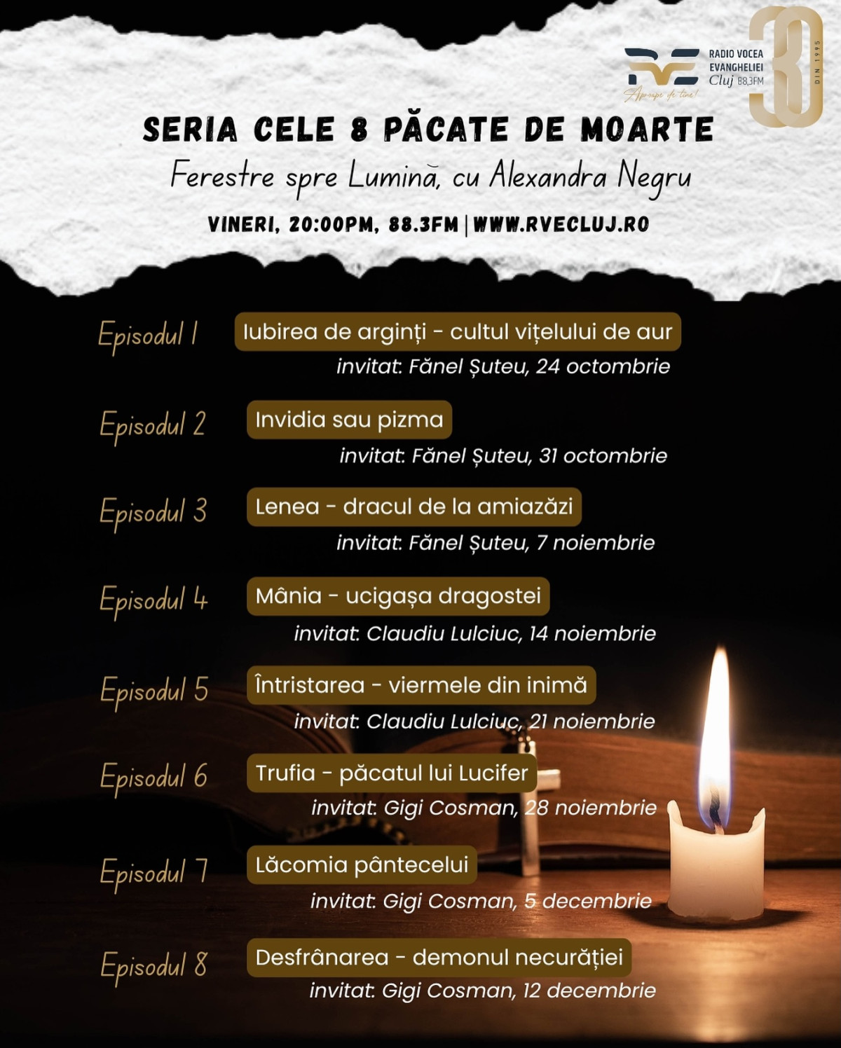 Ferestre spre lumină - Seria: Cele 8 păcate de moarte