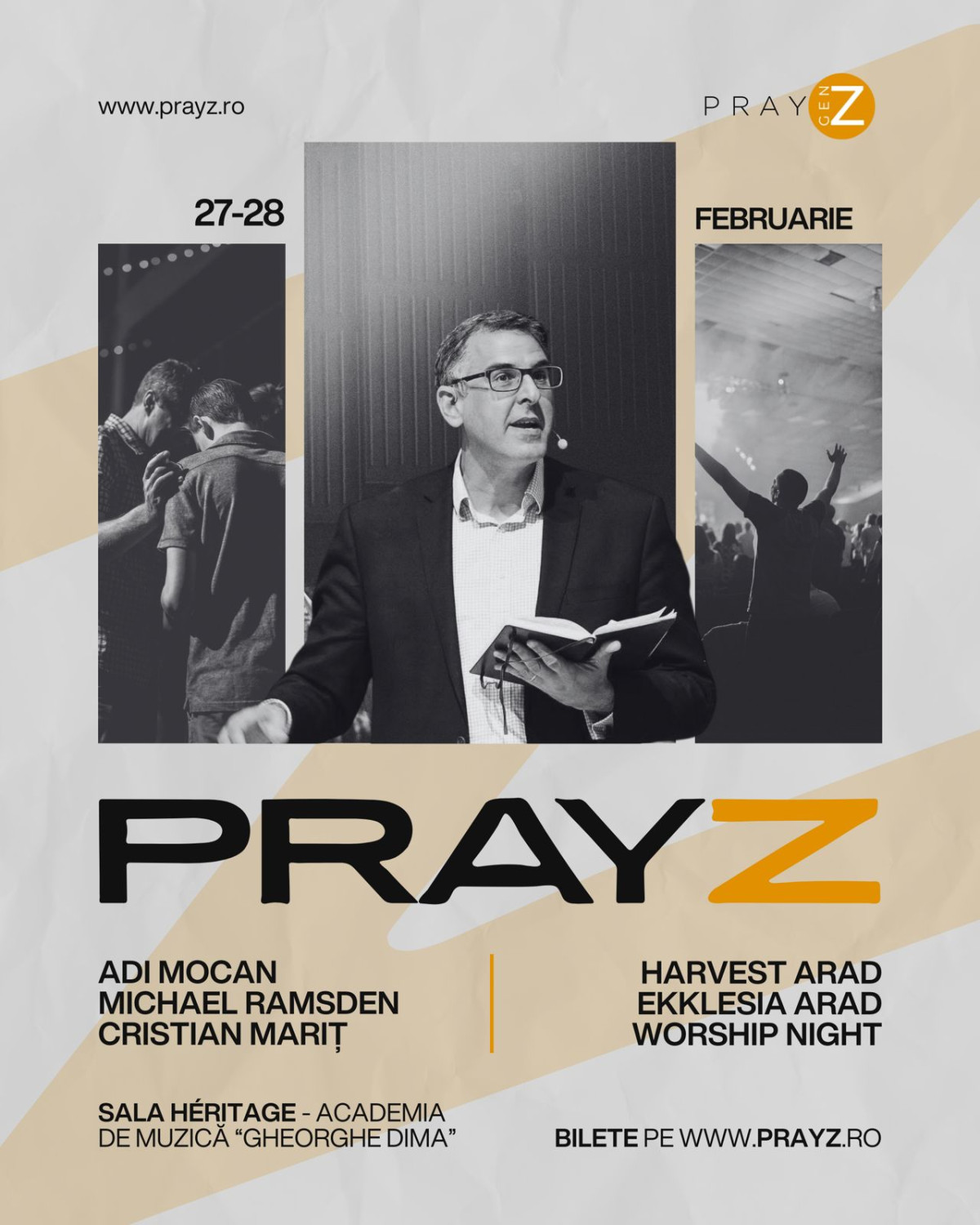 Weekend de post și rugăciune Pray Gen Z (27-28 februarie 2026, Cluj-Napoca)