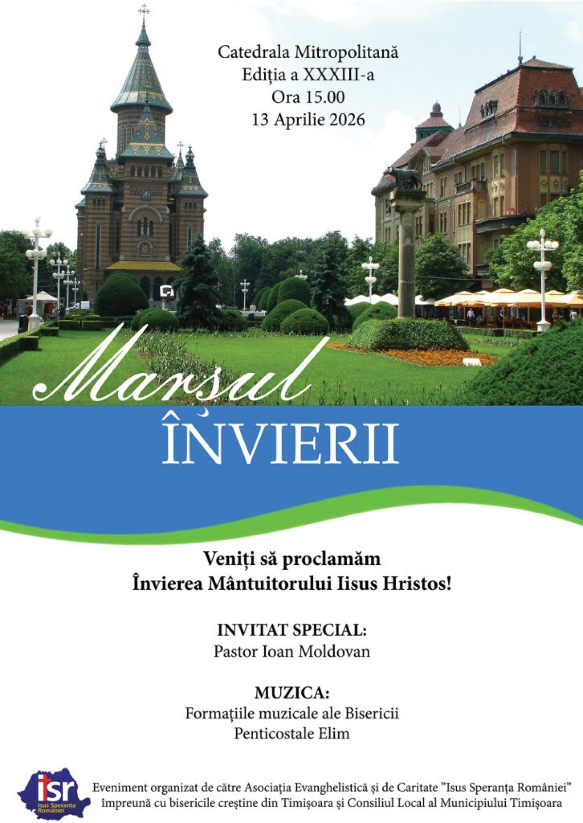 Marșul Învierii - ediția a-33-a - 13 Aprilie 2026