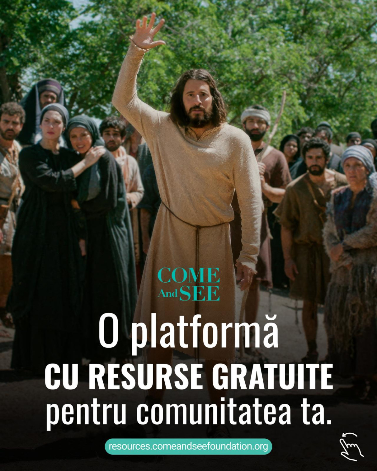Platforma de resurse The Chosen de la Come and See disponibilă acum în limba română gratuit.